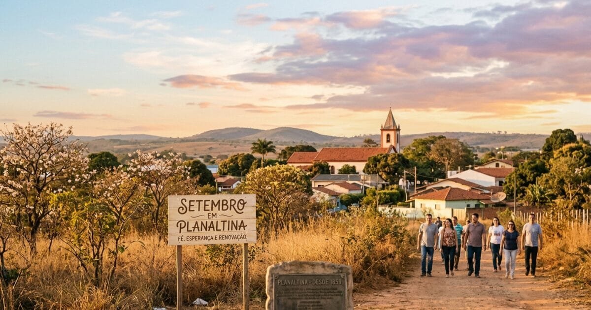 Mensagem de fé e esperança para um setembro leve e de paz em Planaltina