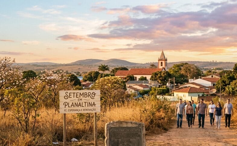 Mensagem de fé e esperança para um setembro leve e de paz em Planaltina